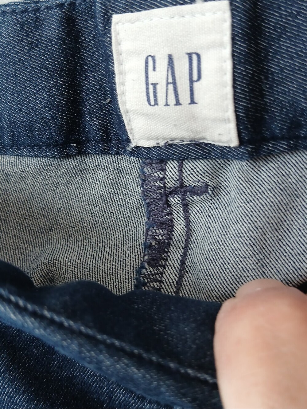 GAP Slim City Crop Denim Pants Womens 16 Tall Classic Office Casual - Picture 4 of 7